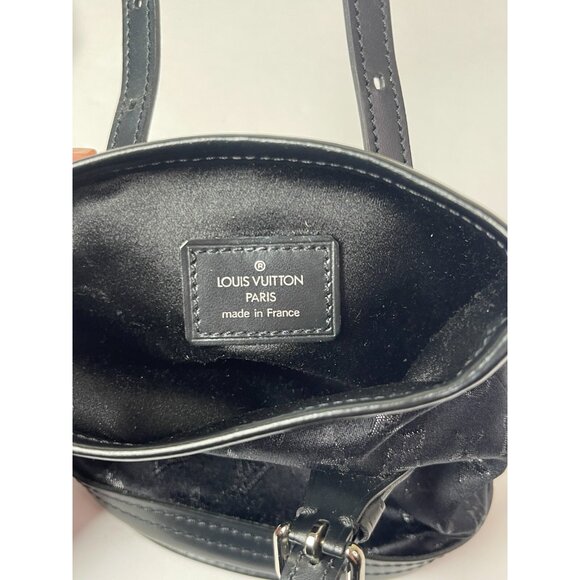 LOUIS VUITTON Mini Monogram Satin Sac D'Épaule Bucket Monogram 2 Way Bag M92192 - Picture 3 of 13